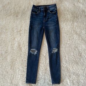 American eagle super hi-rise jeggings